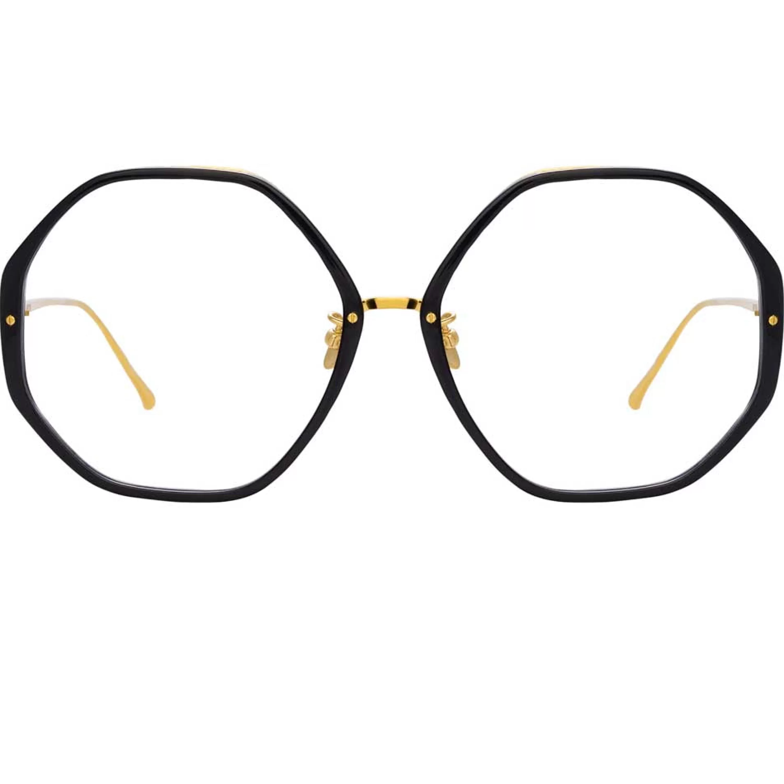 Women Linda Farrow The Alona | Oversized Optical Frame in Black (C10)
