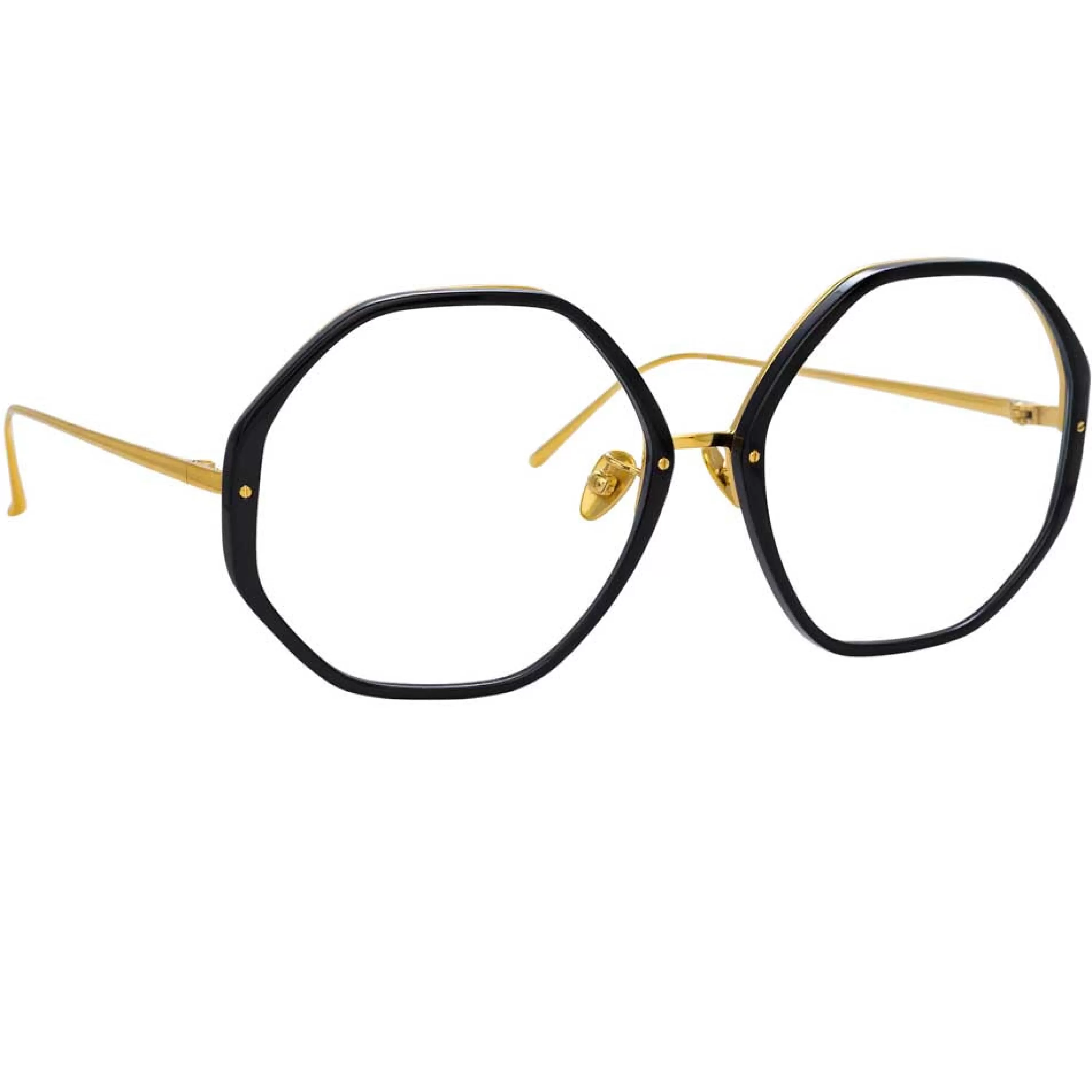 Women Linda Farrow The Alona | Oversized Optical Frame in Black (C10)