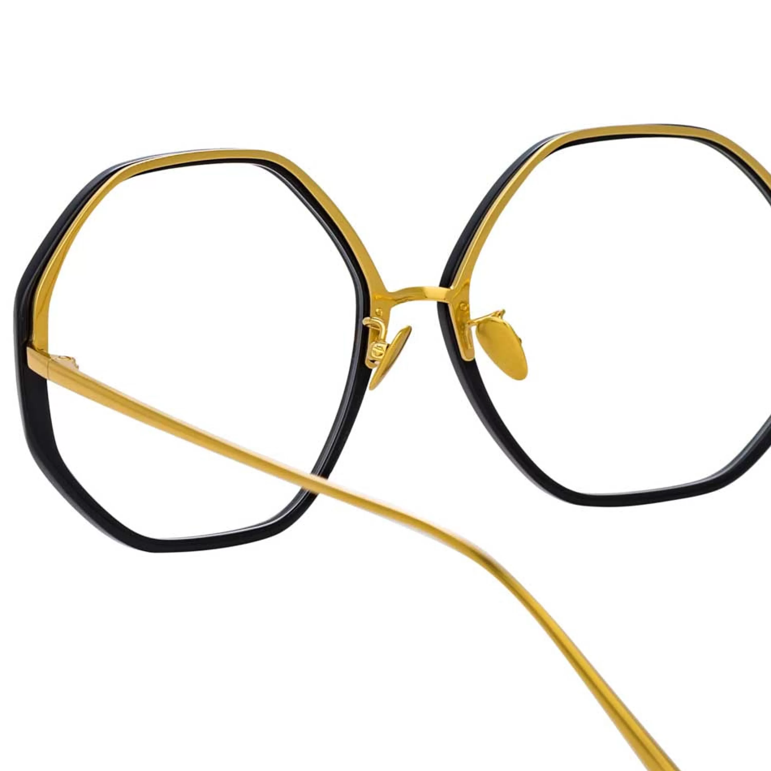 Women Linda Farrow The Alona | Oversized Optical Frame in Black (C10)