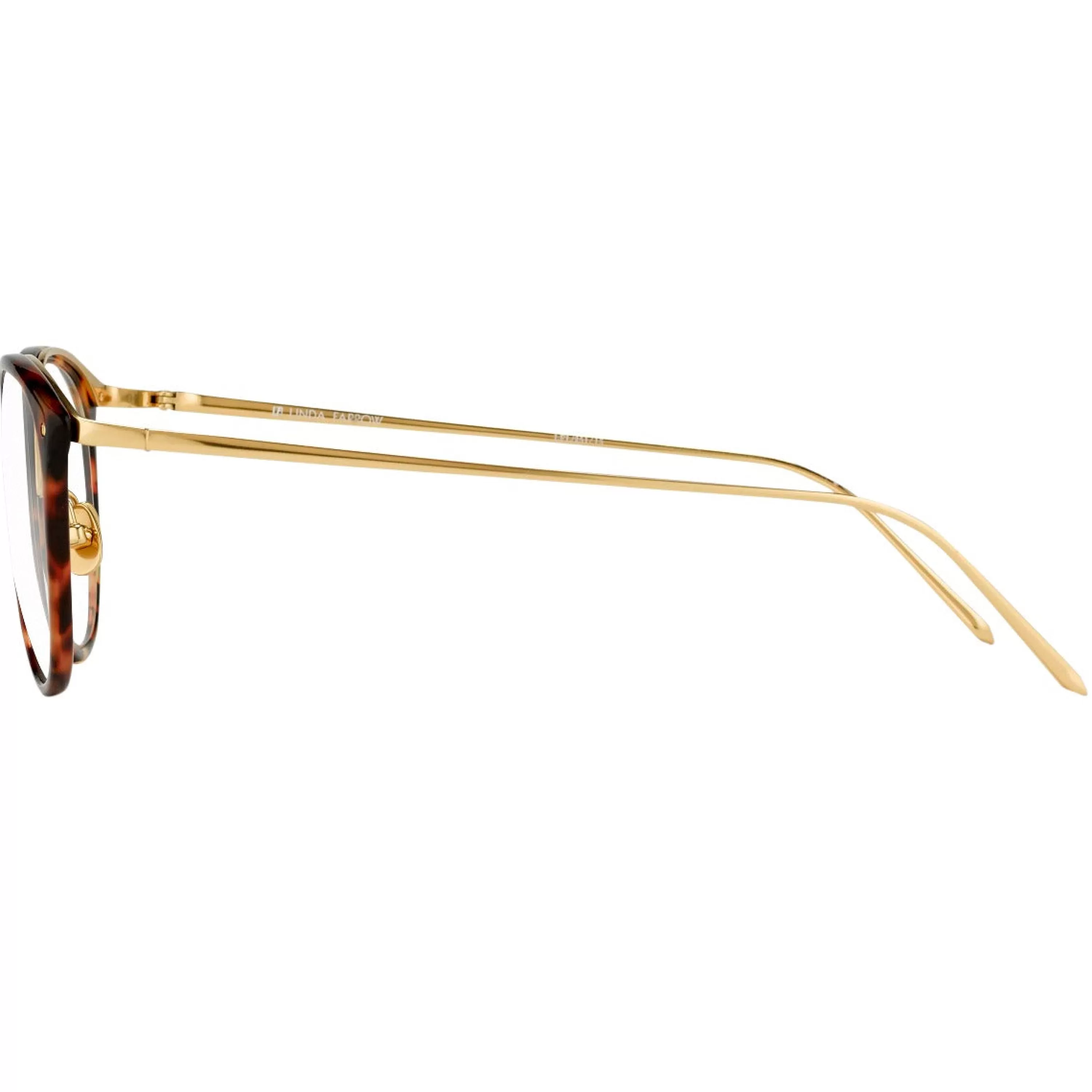 Women Linda Farrow The Calthorpe | Oval Optical Frame in Tortoiseshell (C92)