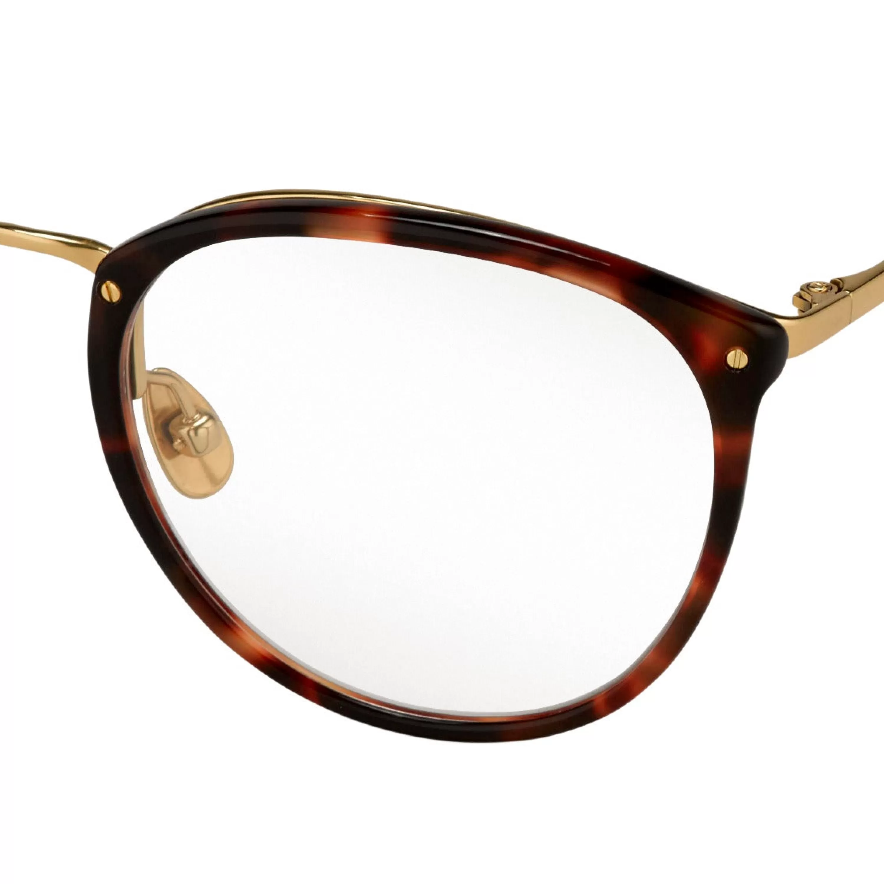 Women Linda Farrow The Calthorpe | Oval Optical Frame in Tortoiseshell (C92)