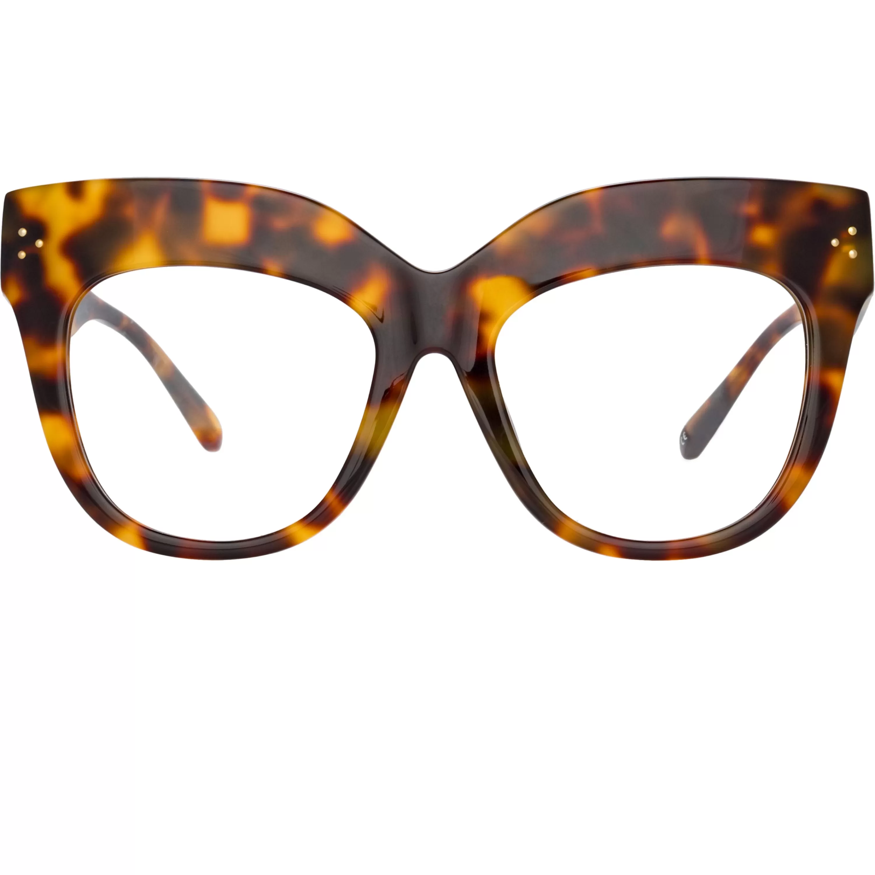 Women LINDA FARROW (U.K.) The Dunaway | Oversized Optical Frame in Tortoiseshell (C15)
