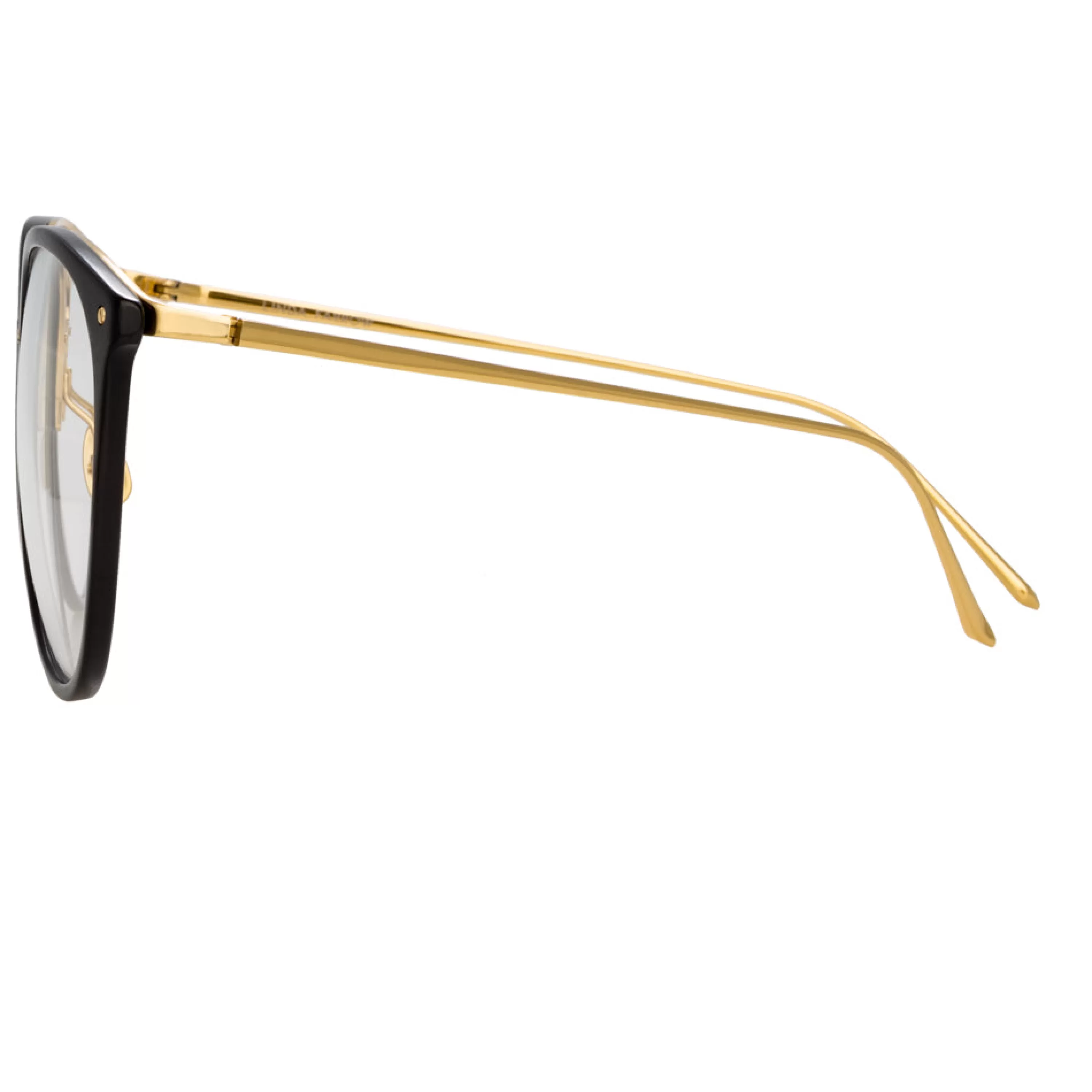 Women Linda Farrow The Kings | Oversized Optical Frame in Black (C33)