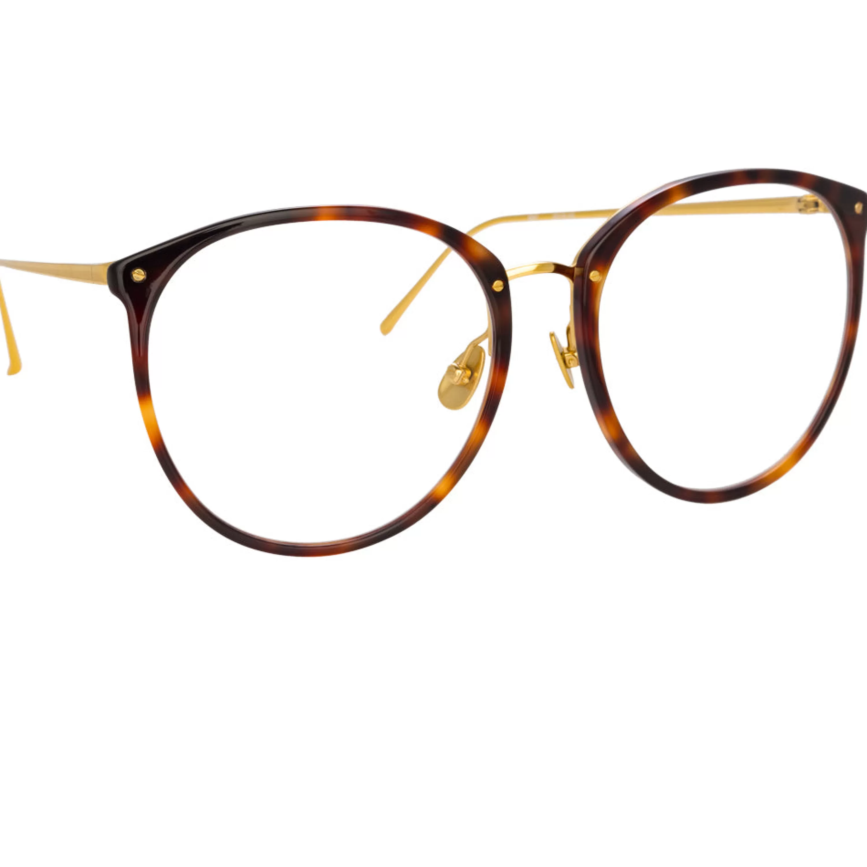 Women Linda Farrow The Kings | Oversized Optical Frame in Tortoiseshell (C9)
