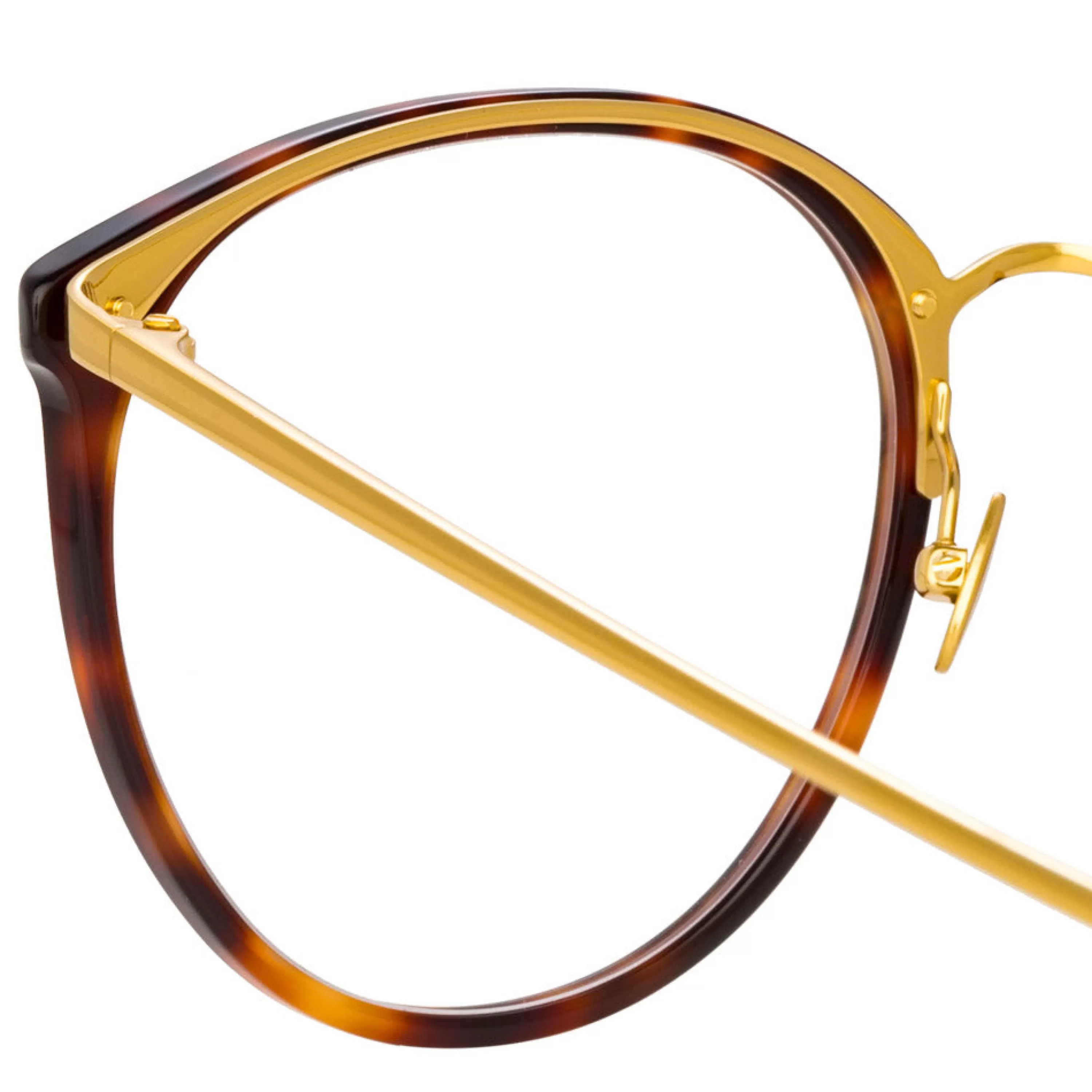 Women Linda Farrow The Kings | Oversized Optical Frame in Tortoiseshell (C9)